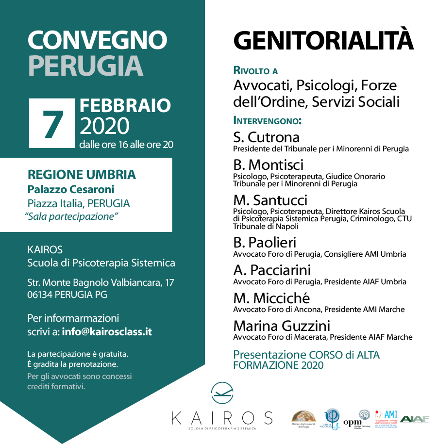 CONVEGNO 7 Febbraio 2020